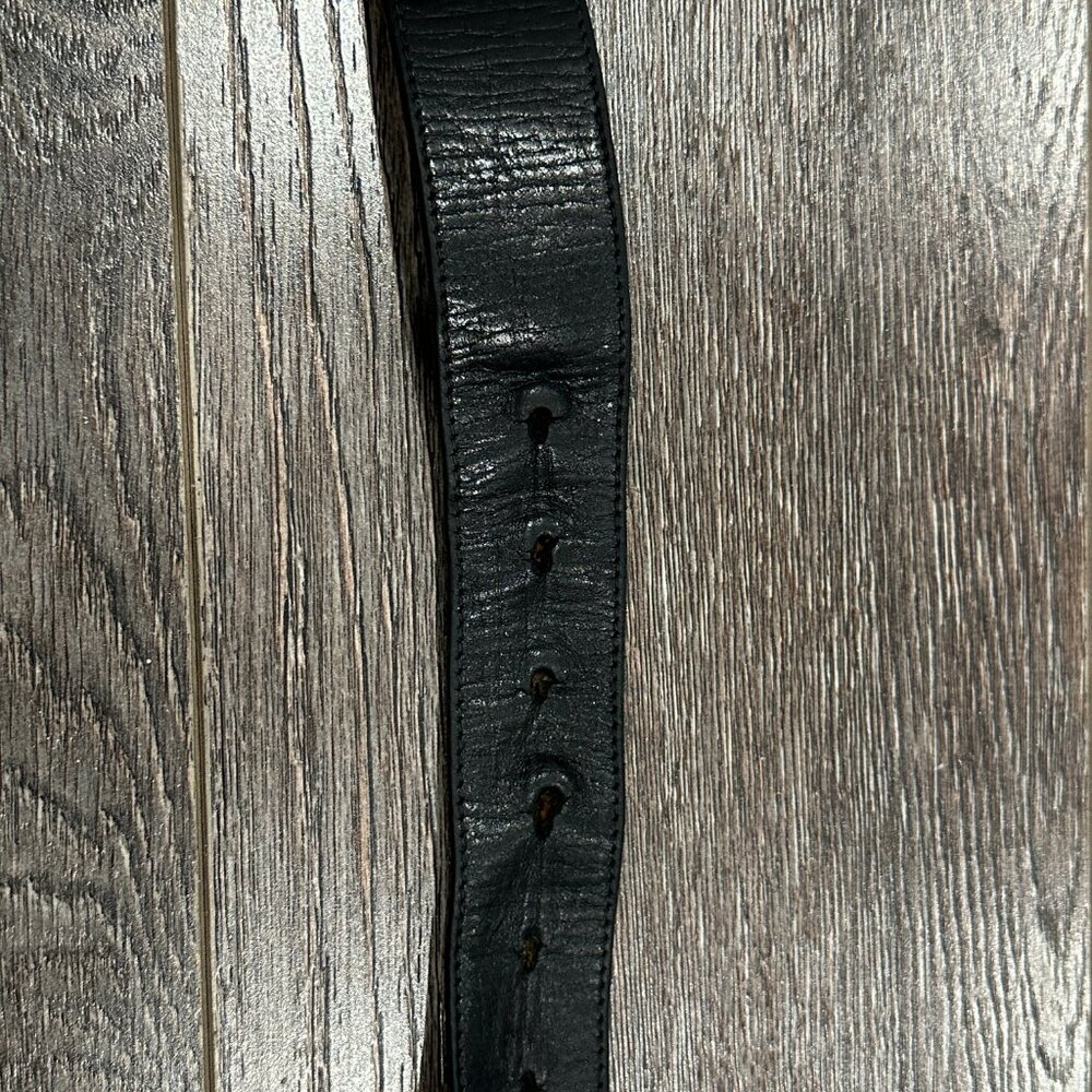 Gucci Leather and Fabric Belt – No Buckle – 5/10 Condition - Picture 6 of 12